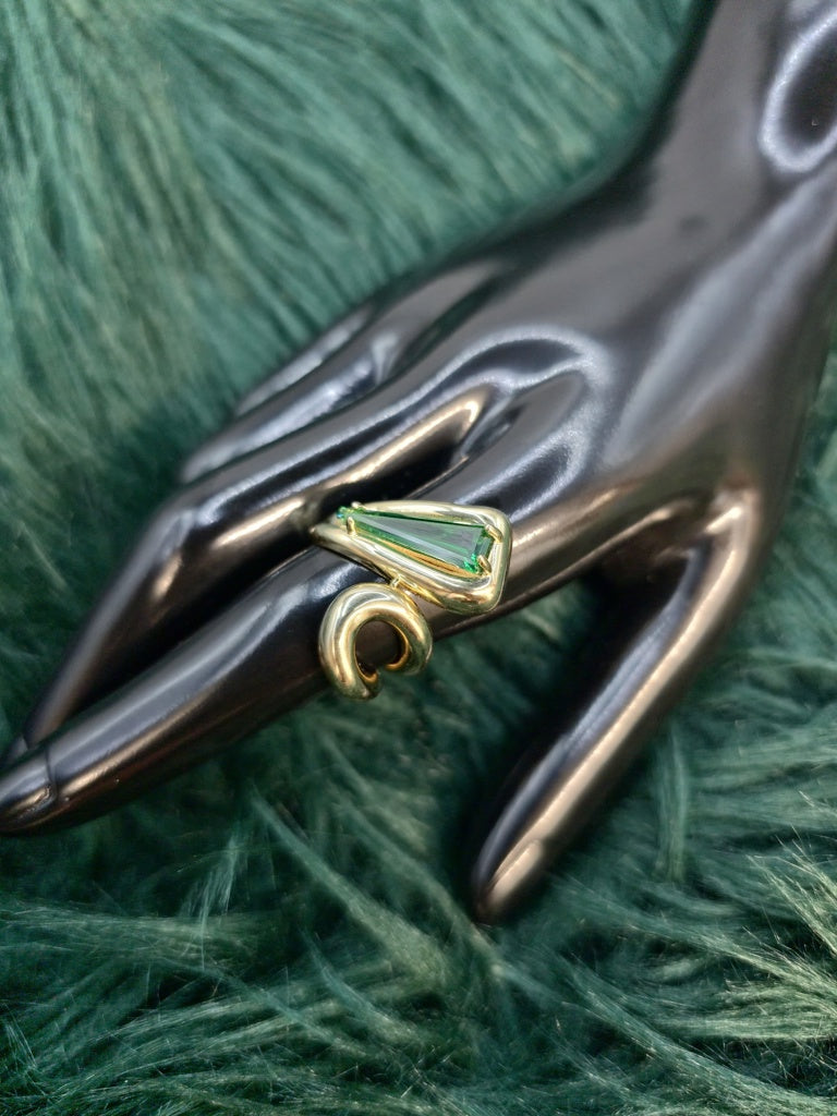 ANILLOS PIEDRA 14 KT Size "7" Weight 5.5 G