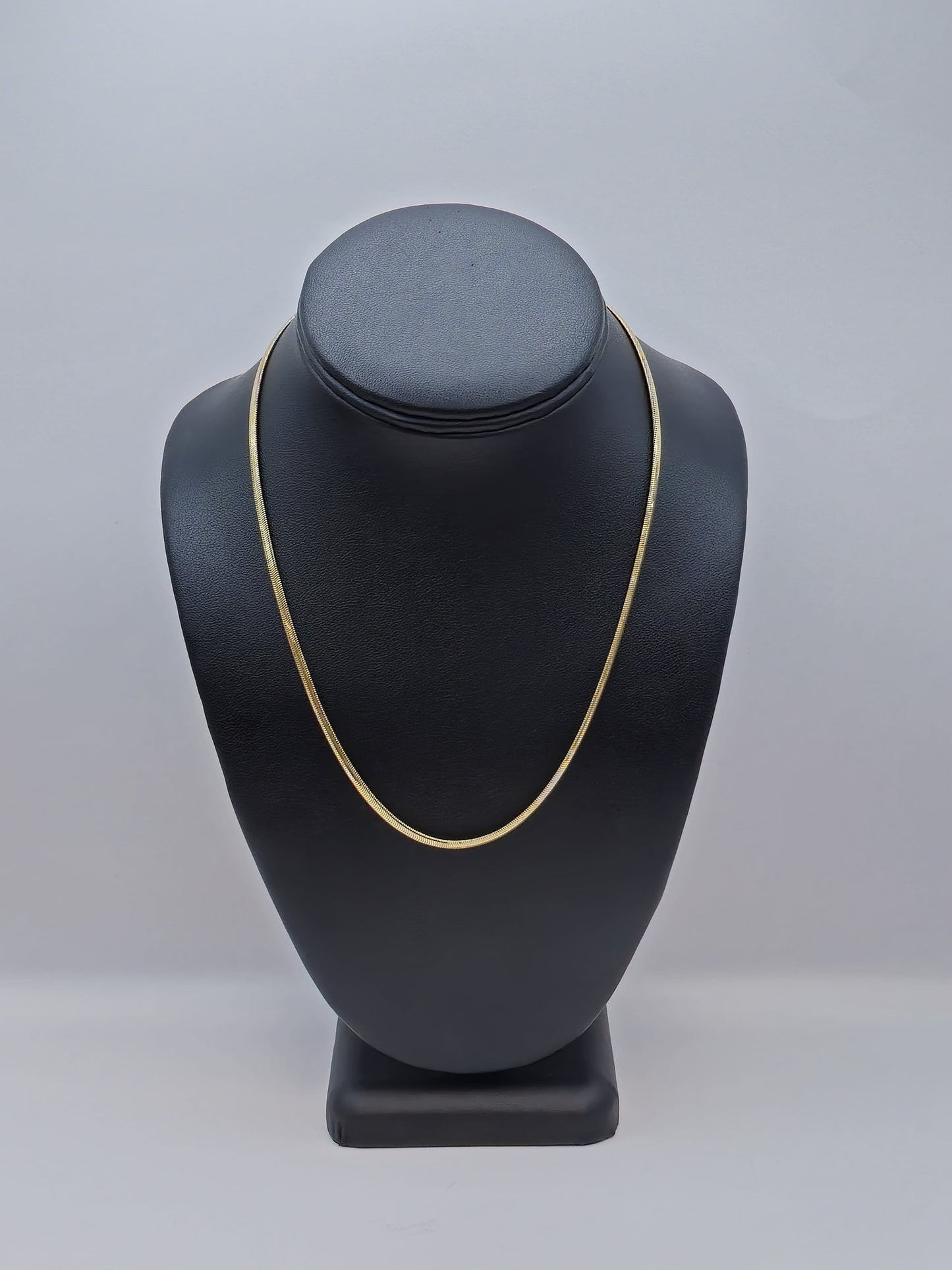 CADENA SNAKE LINK 14 KT Size "18" x 3 mm Weight 8.7 G