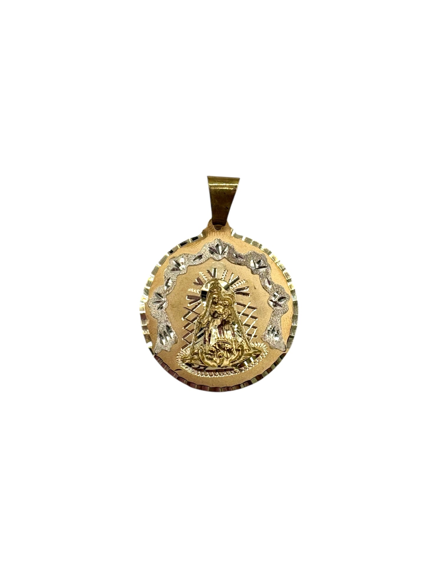 DIJES VIRGEN DEL COBRE 10 KT Weight 8.7 G