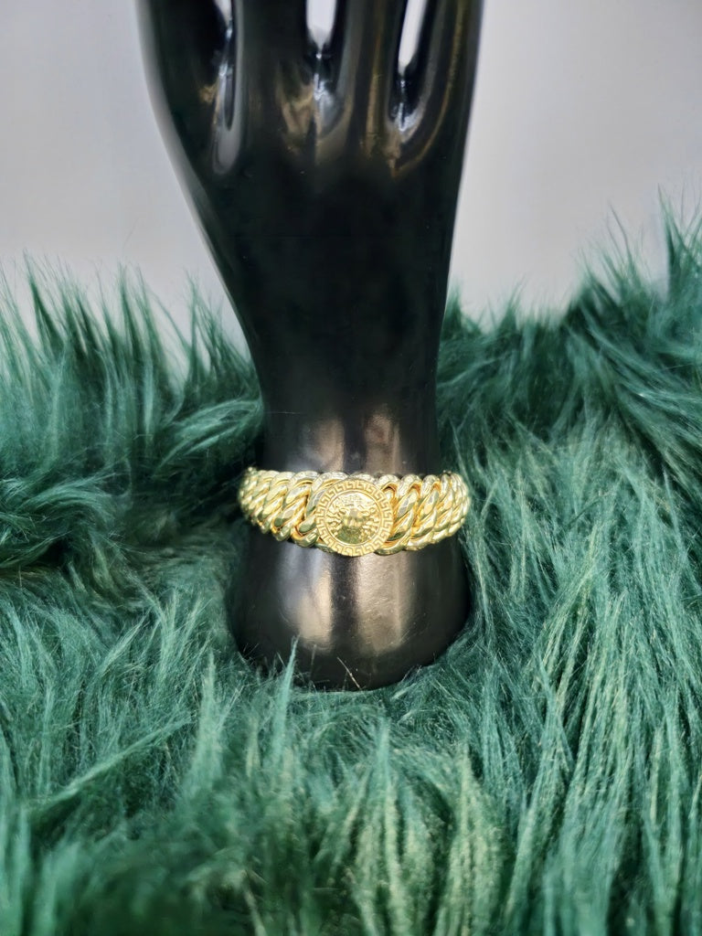 PULSERA PRINCESA CON MEDUSA 10 KT Weight 27.5 G