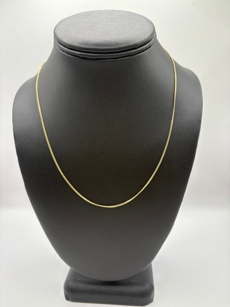 CADENA CUBANA 14 KT Weight 2.6 G