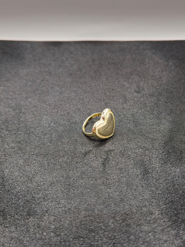 ANILLOS HEART 14 KT Weight 4.5 G