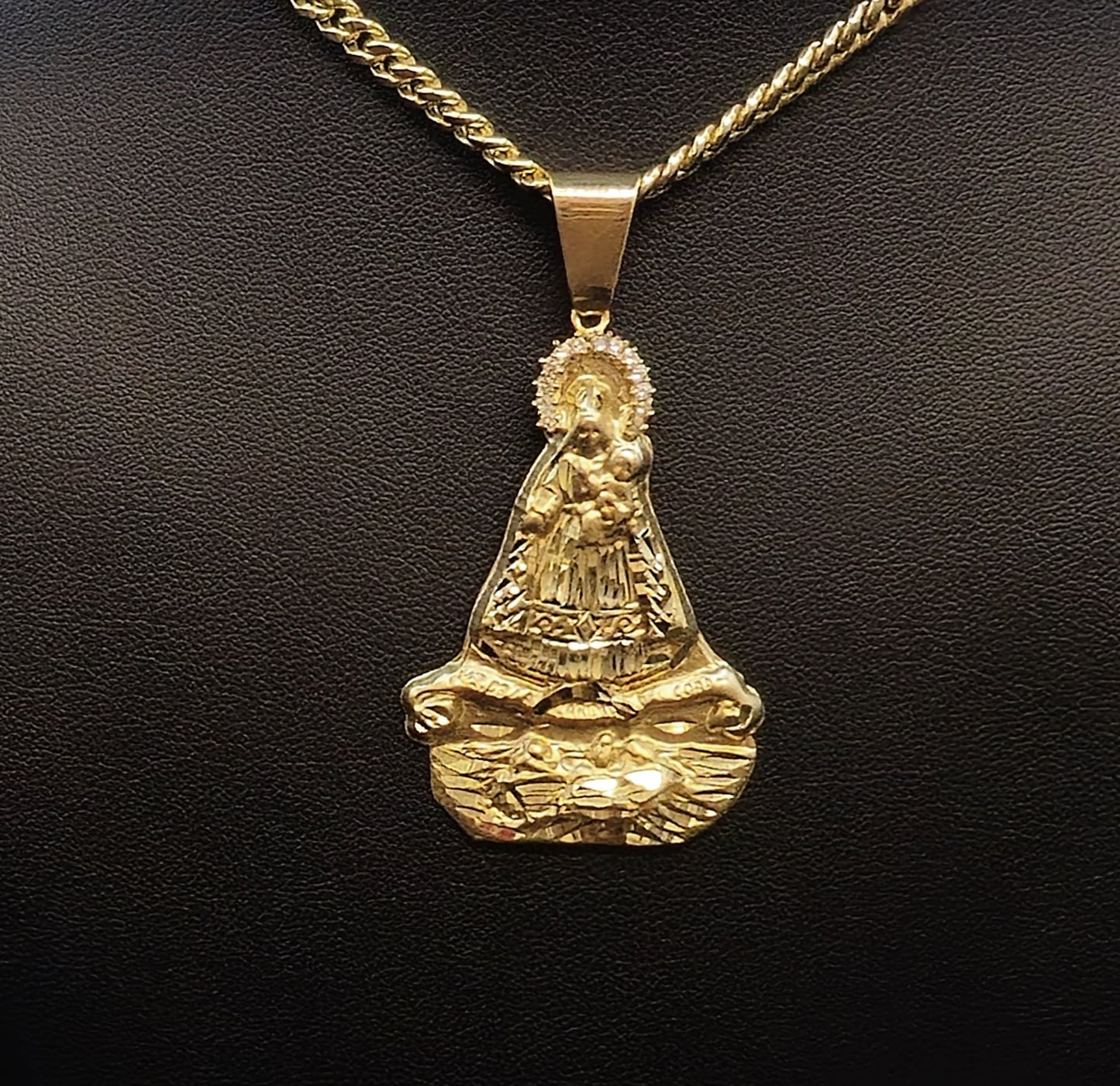 DIJES VIRGEN DEL COBRE 10 KT Weight 7.7 G