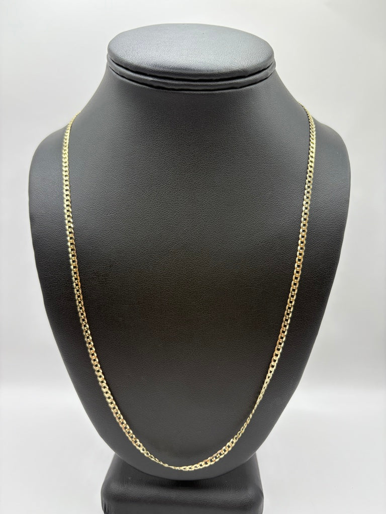 CADENA CORTE BRILLO 14 KT Weight 4.6 G
