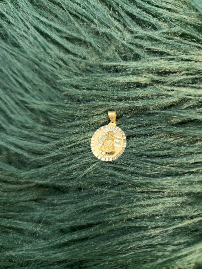 DIJES VIRGEN DEL COBRE 14 KT Weight 1.6 G