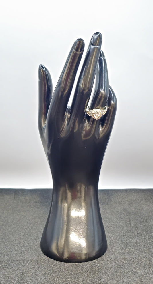 ANILLOS HEART 14 KT Size "7" Weight 5.1 G