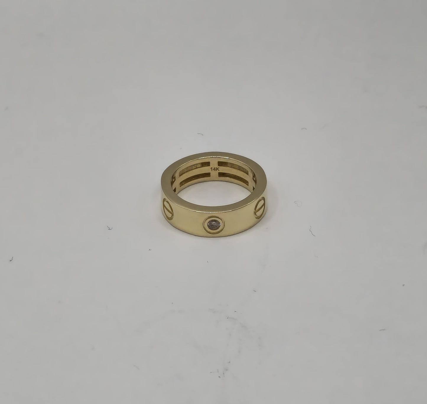 CARTIER RINGS 14 KT Size 5 ½ Weight 2.7 G