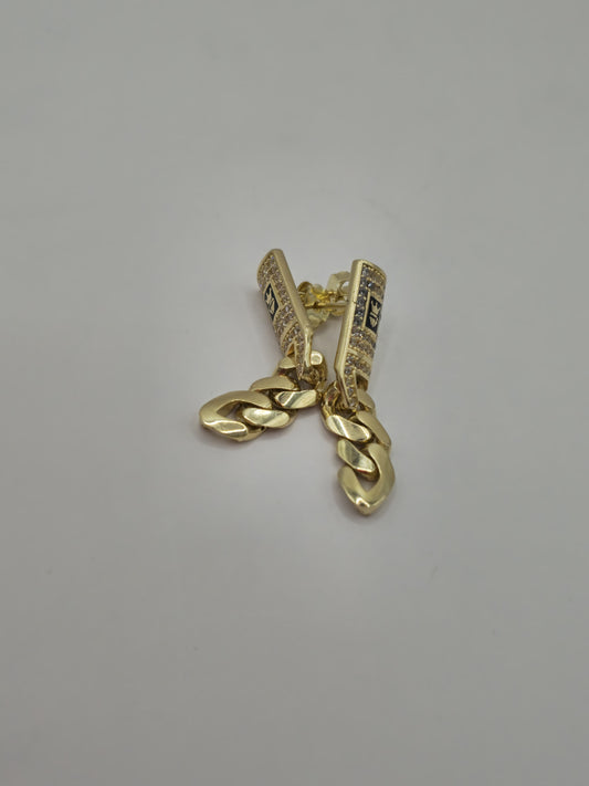 MONACO EARRINGS 14 KT Weight 5.0 G