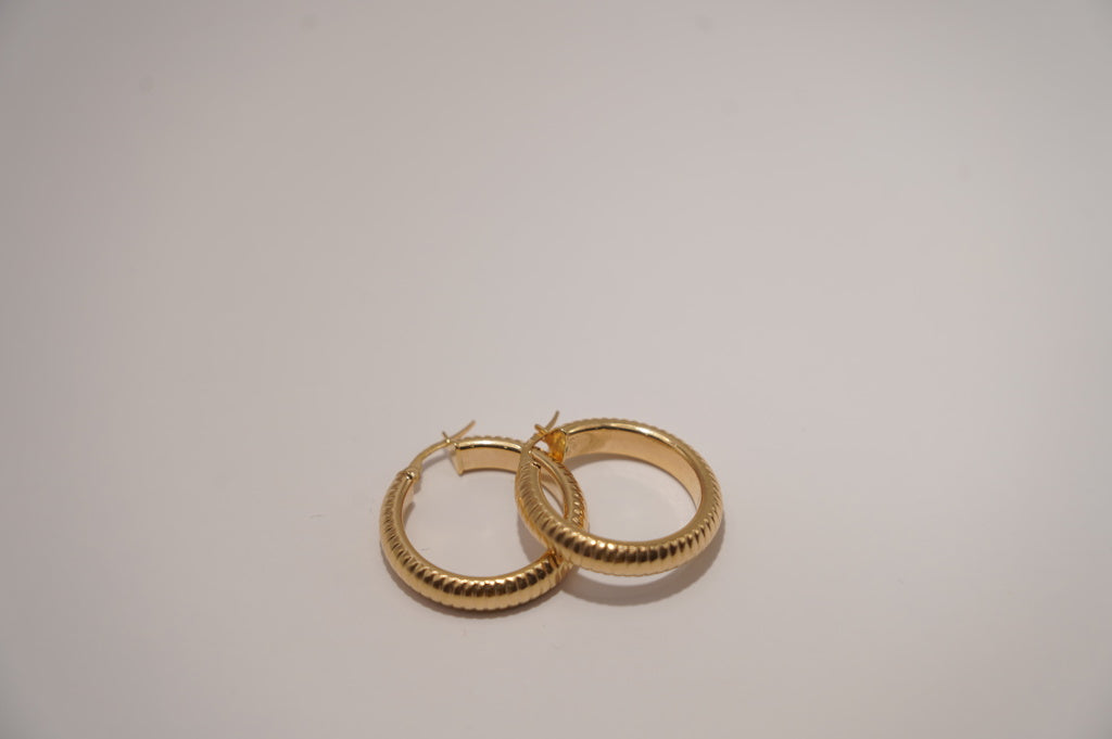 ARETES ARGOLLAS 14 KT Weight 4.2 G