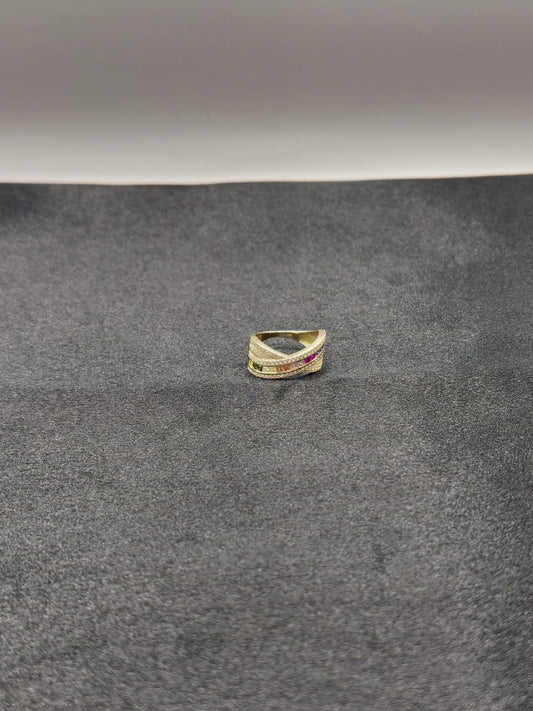 ANILLOS COLORS 14 KT Weight 4.0 G