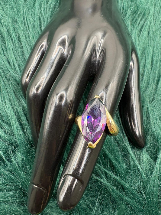 ANILLOS PIEDRAS 14 KT Weight 7.7 G