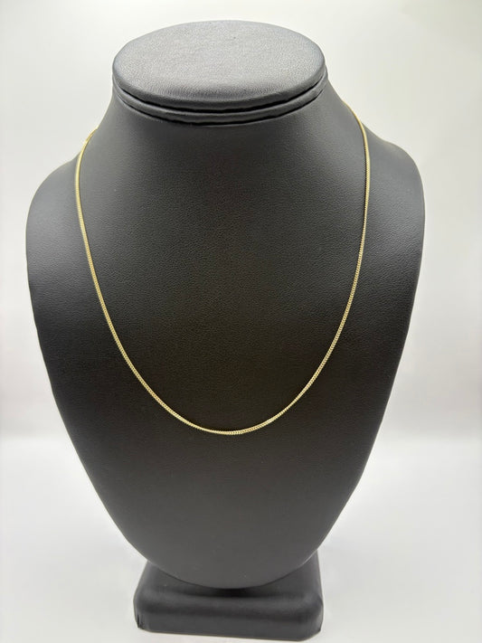 CADENA CUBANA 14 KT Weight 2.6 G
