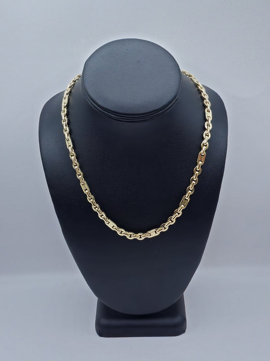 WOMEN'S NECKLACE CHAIN 14 KT Size "18" Weight 12.4 G