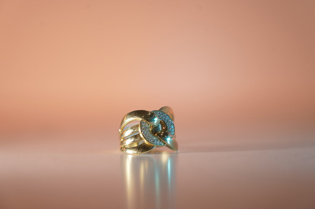 ANILLOS  14 KT Weight 3.8 gr