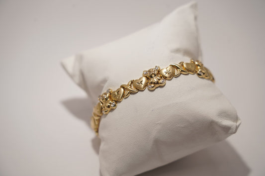 PULSERA  14 KT Weight 8.7 gr