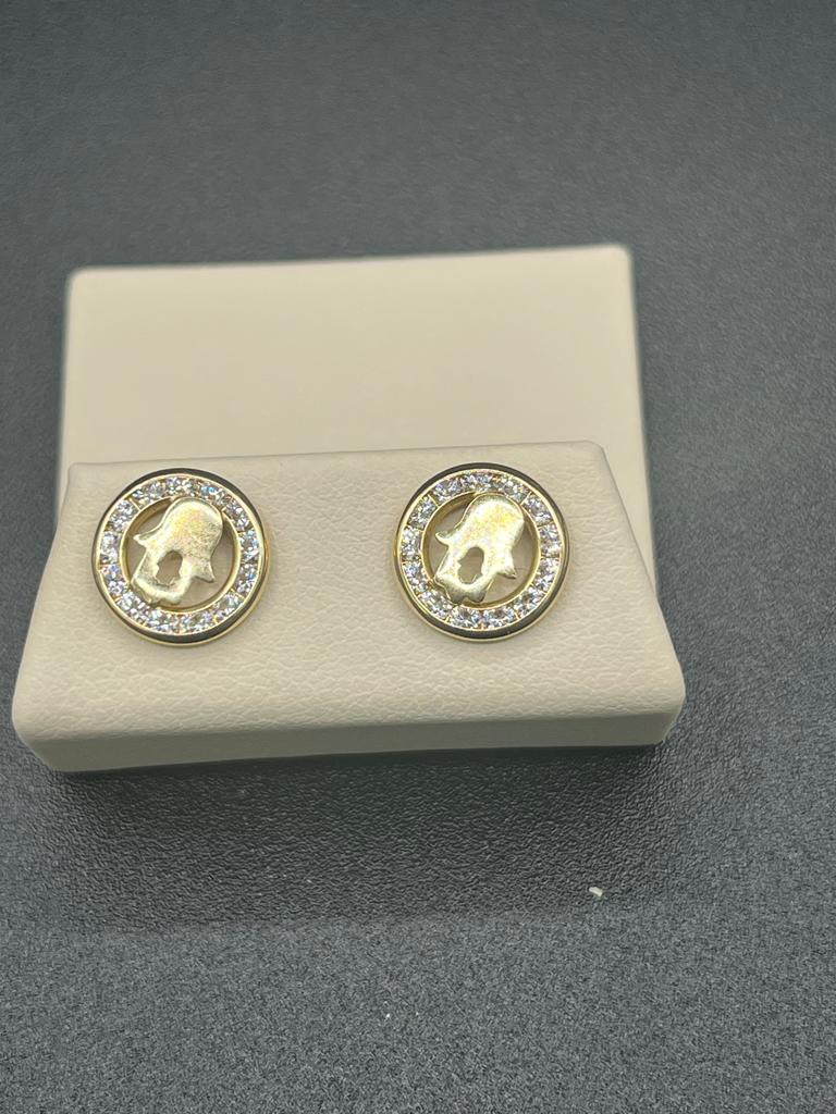 ARETES MUJER │14 KT. ORO - 1.2 GR.