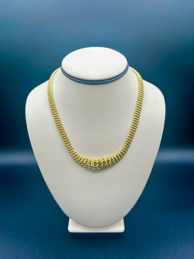 GARGANTILLA ESTILO PRINCESA ORO │14 KT. - 18.3 GR.