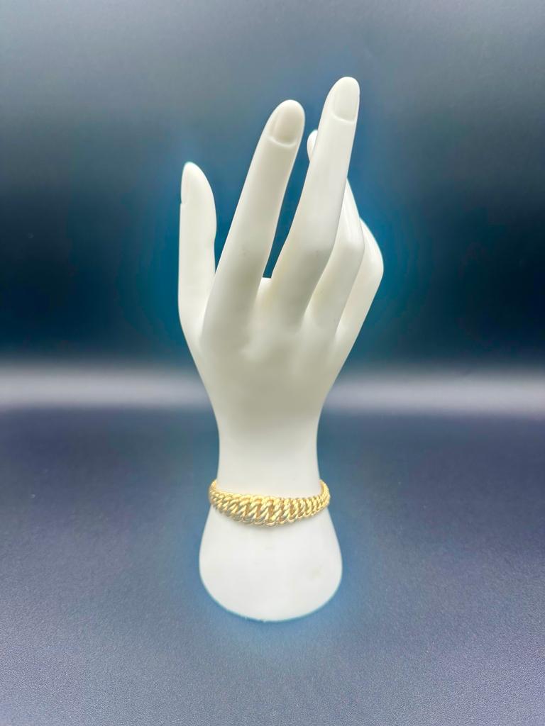 PULSERA ESTILO PRINCESA │14 KT. ORO - 9.2 GR.