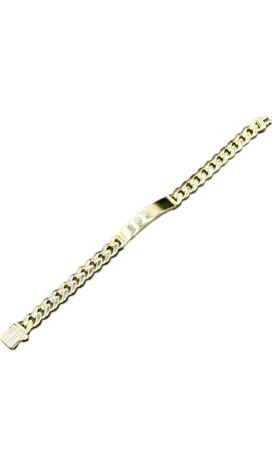 Copy of PULSERA MÓNACO (PERSONALIZABLES PARA NOMBRES, FECHAS...) │14 KT. ORO - 16.7 GR.