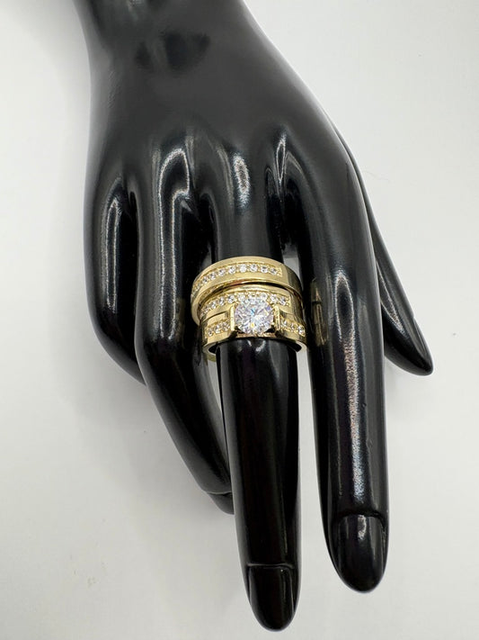 ANILLOS SOLITARIO 14 KT Weight 3.4 G