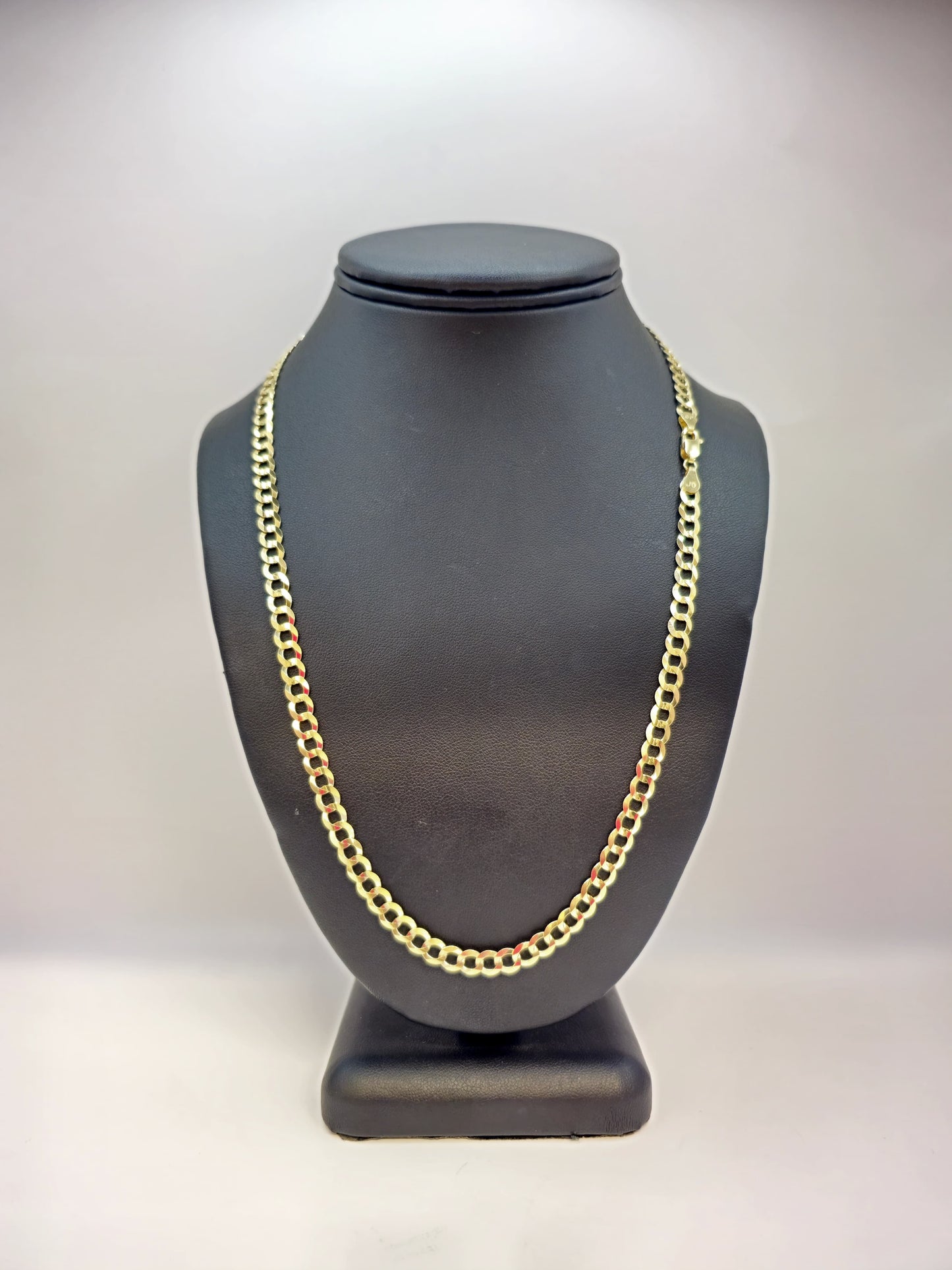 CUBAN/ITALIAN CHAIN 14 KT Size "22" x 6 mm Weight 18.6 G