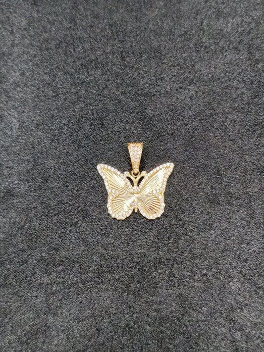 BUTTERFLY CHARMS 14 KT Weight 2.9 G