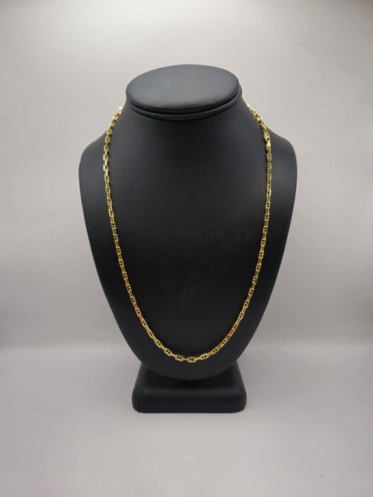 SAILOR CHAIN ​​14 KT Size "22" Weight 14.6 G