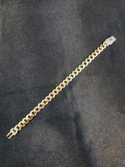 MONACO BRACELET 14 KT Weight 12.0 G