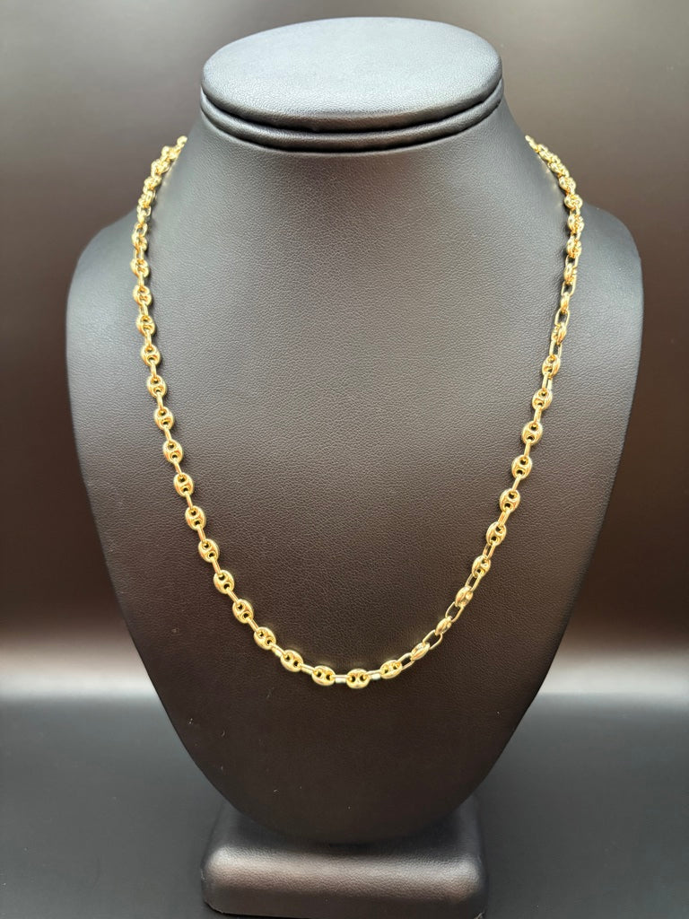 CADENA GUCCI 14 KT Size "20" Weight 11. g